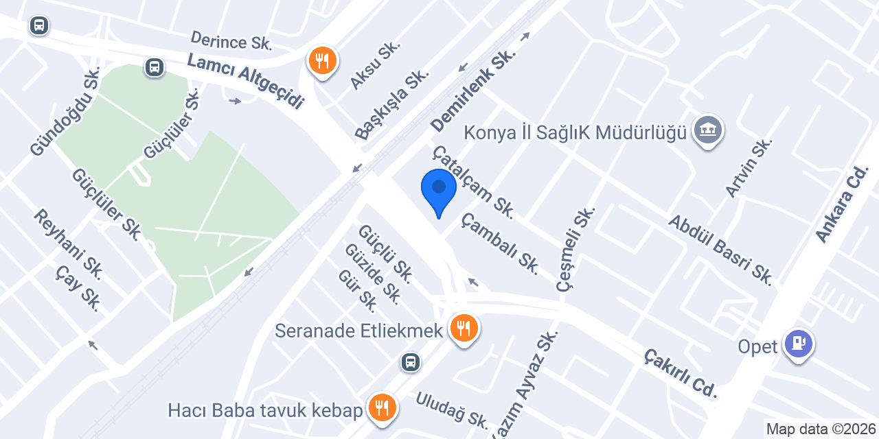 Cemaloğlu Oto Lastik konumu