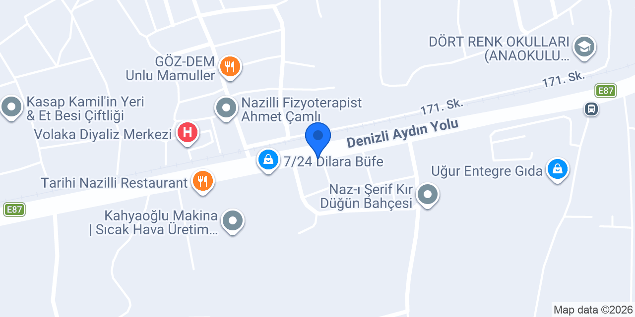 Emay Yemek Fabrikası konumu
