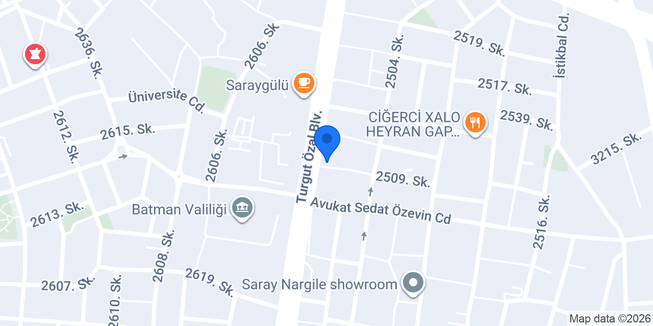 Nazar Gümüşçülük konumu