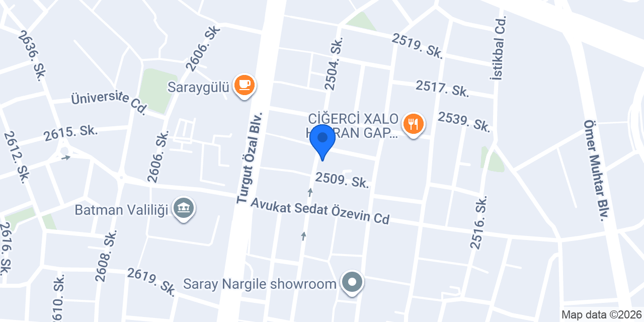 Damak ocakbaşı konumu
