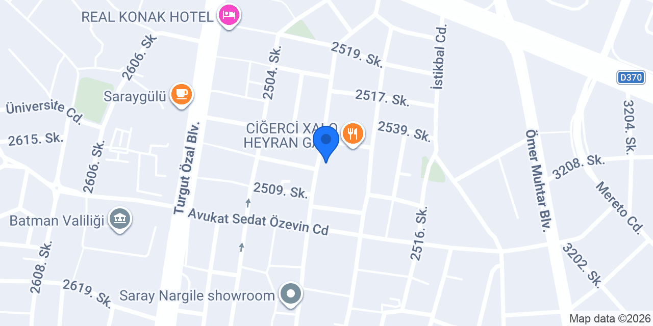 SERA DUŞ (Duşakabin Sistemleri) konumu