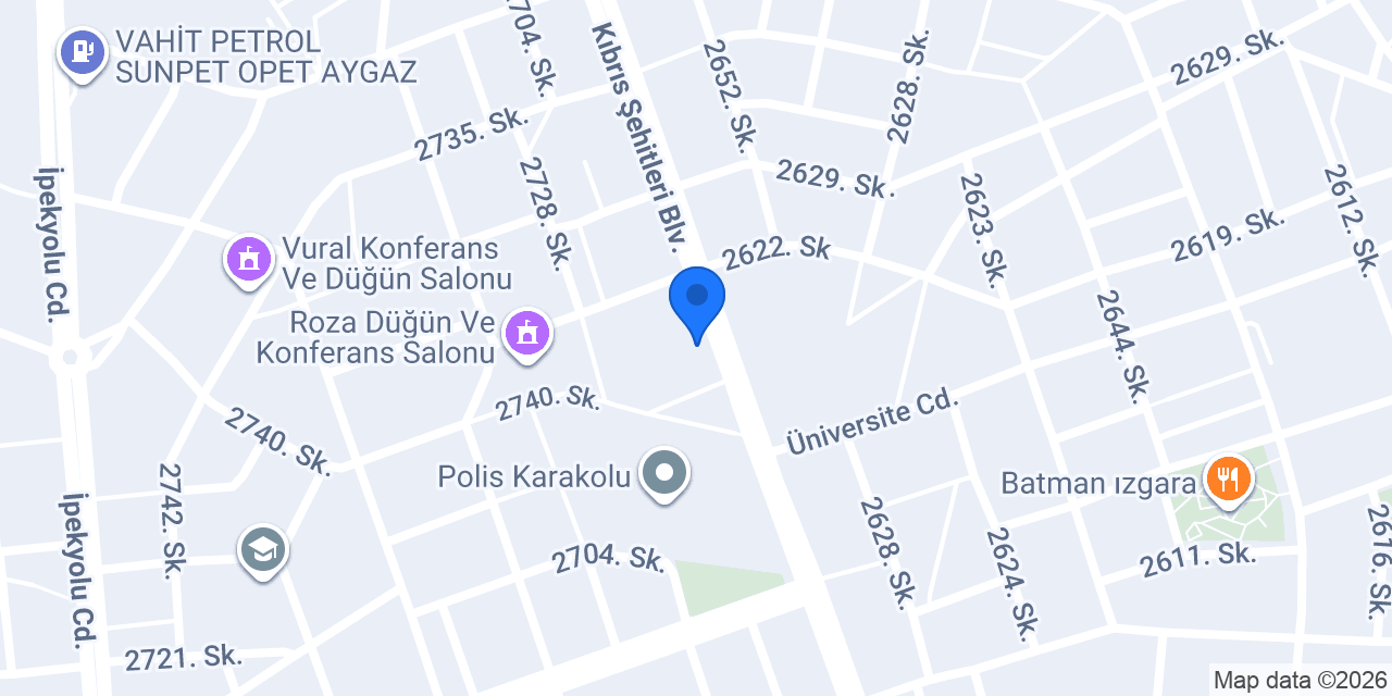 öz onur yapı malzemeleri konumu