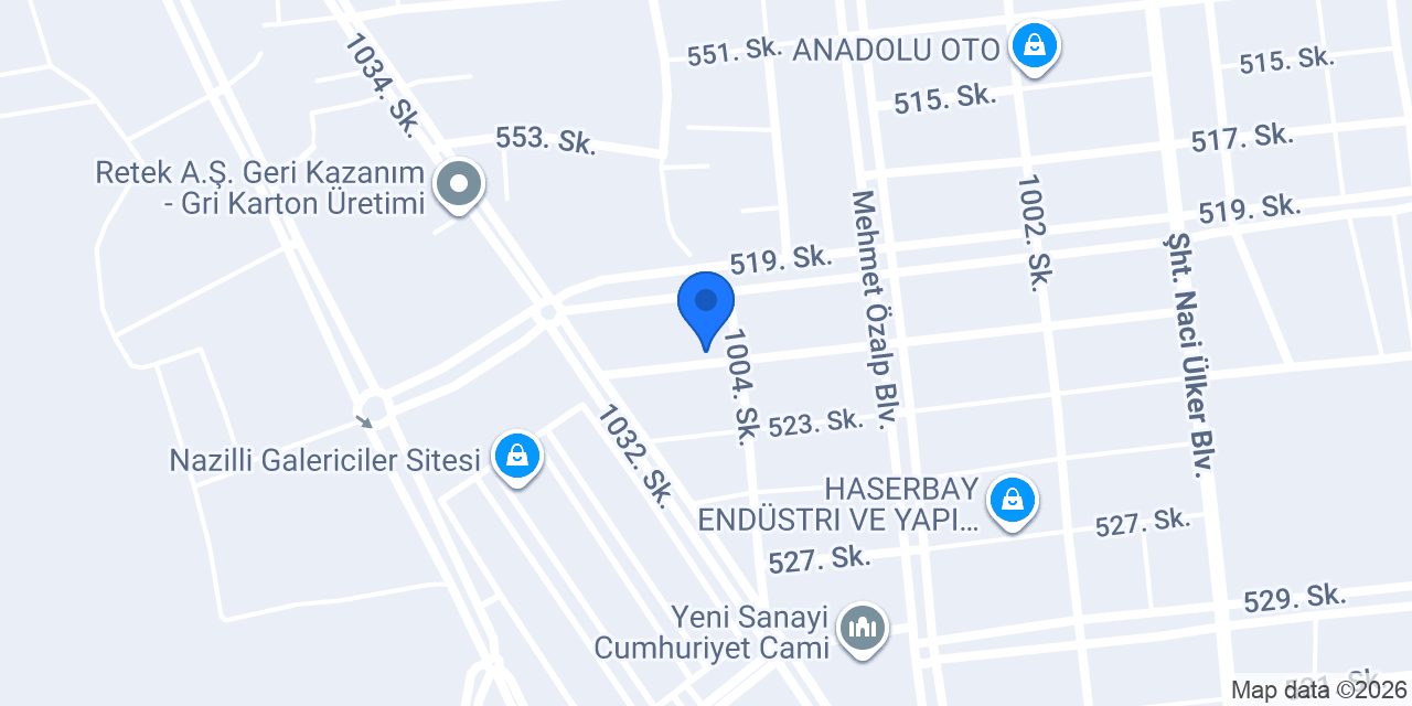 Gözde Mobilya konumu