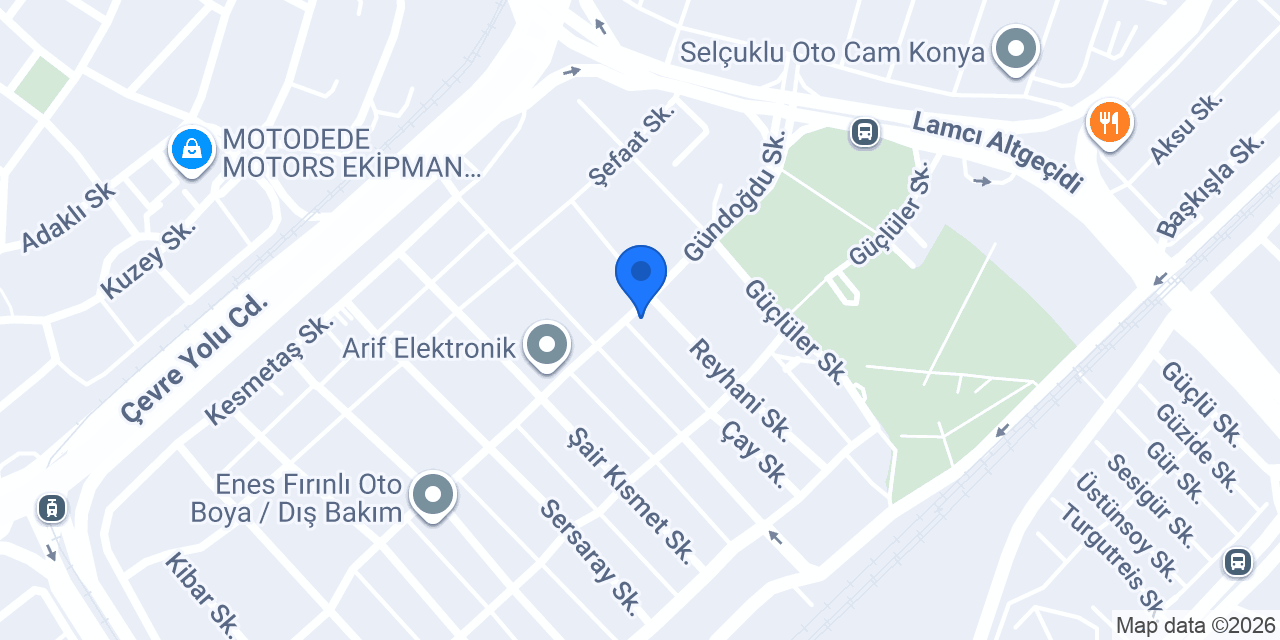Gündüz Ticaret konumu