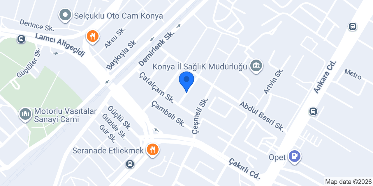Çumra Nakliyat konumu
