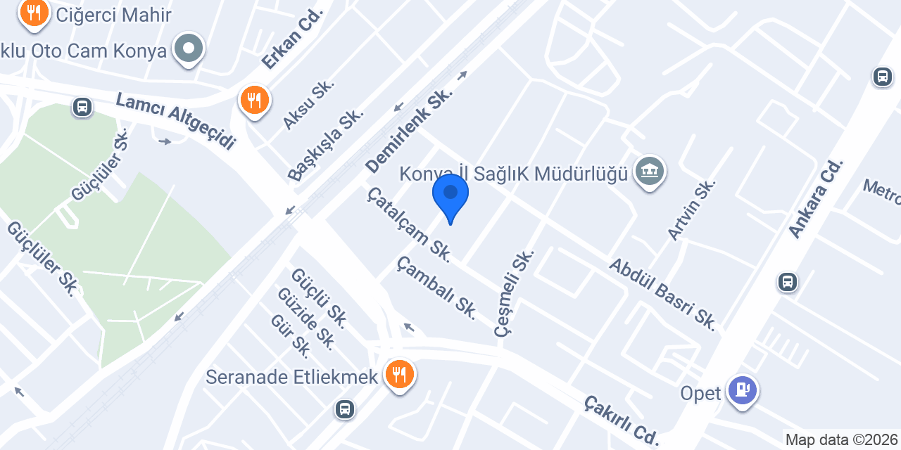 HANCILAR OTO LASTİK konumu