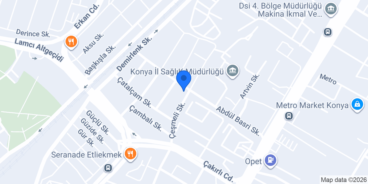 Koçak Karavan konumu