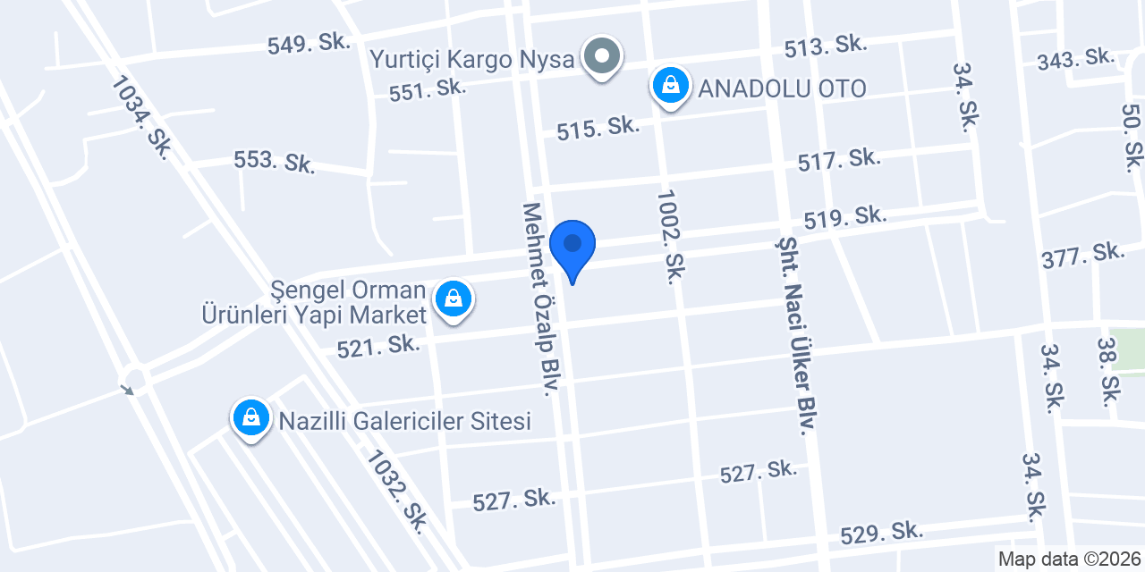 Aydın Oto Lastik konumu