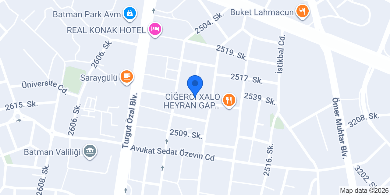Makam Lounge konumu