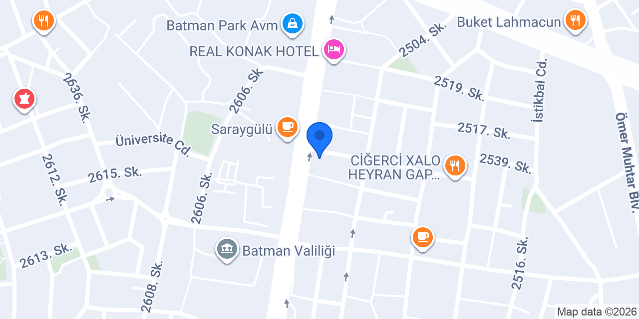 Park Döner konumu