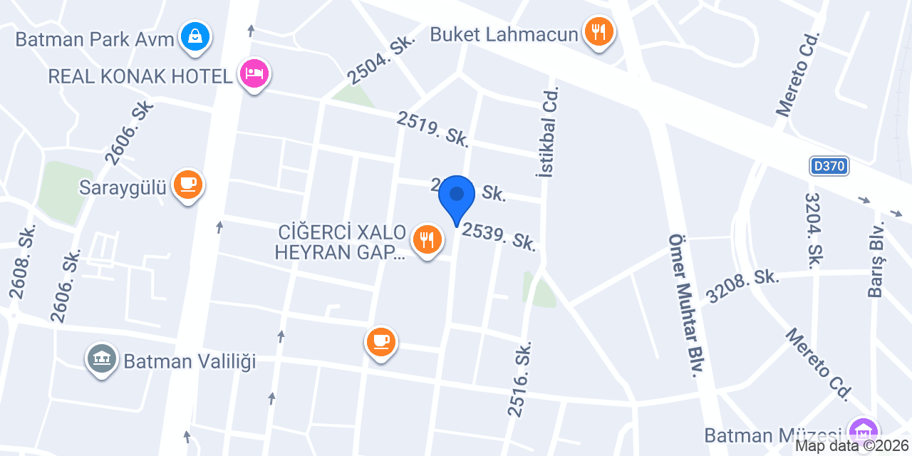 BEYLER DİVANI konumu
