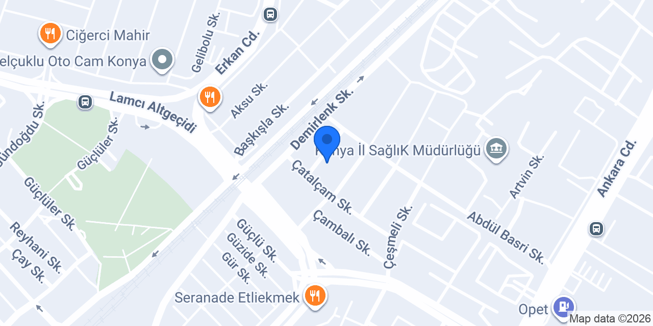 OTS Oto Kaporta Servisi konumu