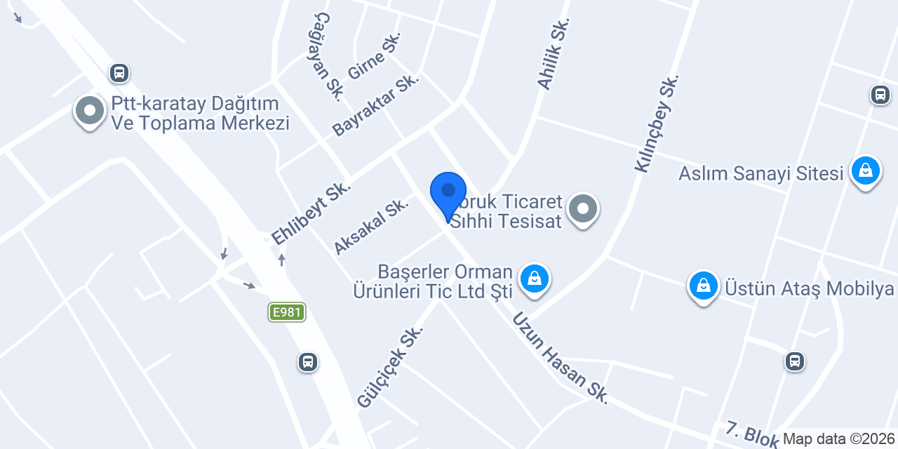Ömer Yıldız Boya Ltd. Şti konumu