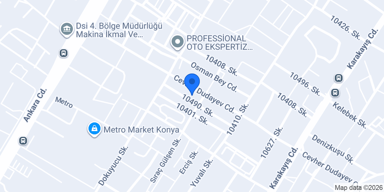 PEKCİCİ PLAZA konumu
