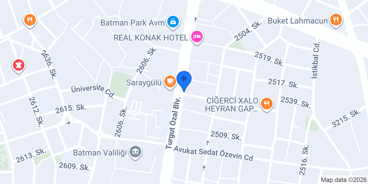 Av. Arb. ÖZGÜR GÖRGEN konumu