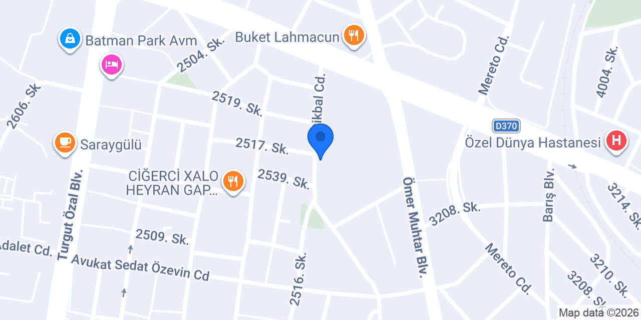 Eke Tesisat konumu