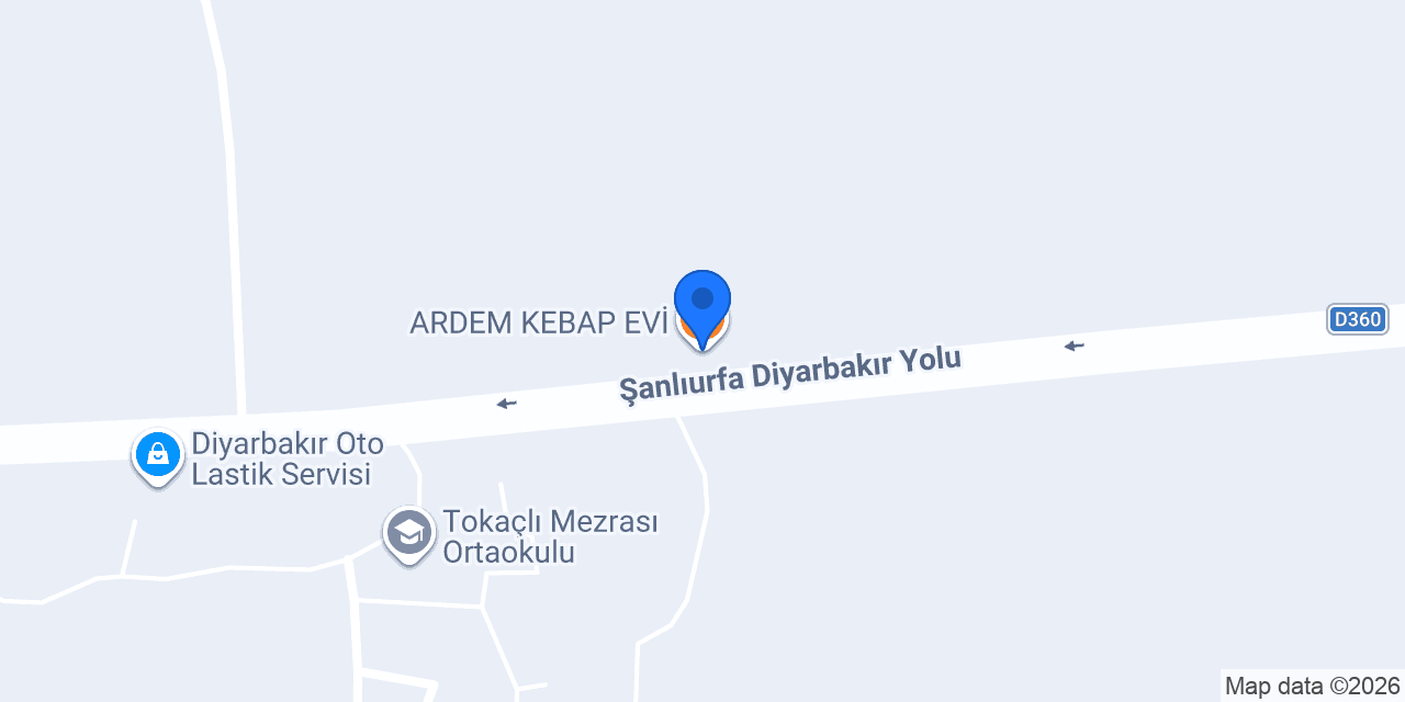 ARDEM KEBAP EVİ konumu