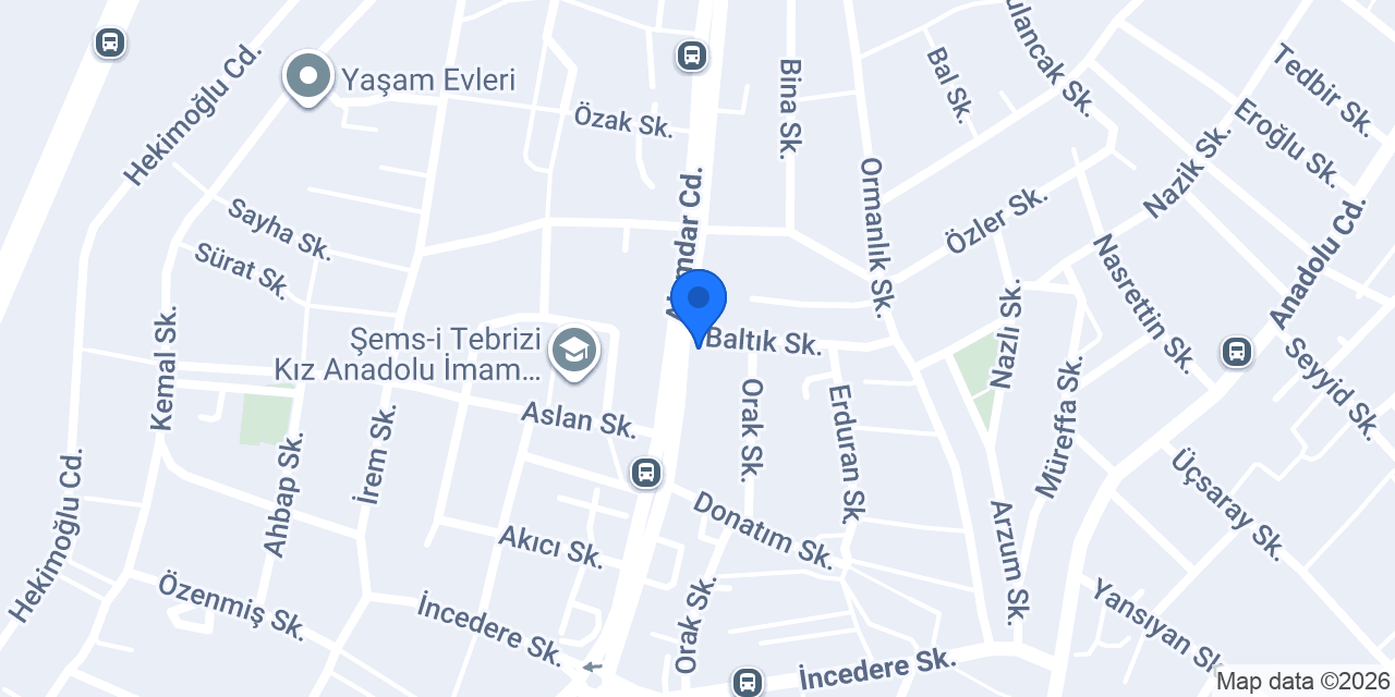 Atlas Unlu Mamüller konumu