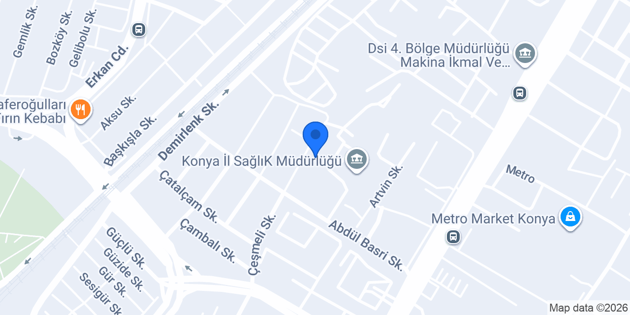 MÇG GARAGE konumu
