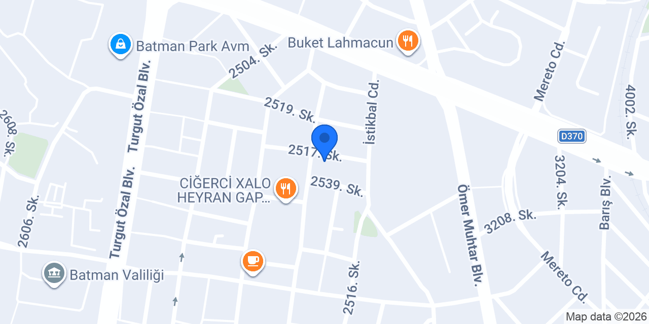 Zirve Etüt Akademi konumu