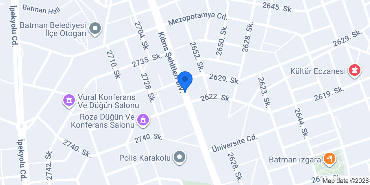 M&K YAPI DEKORASYON konumu