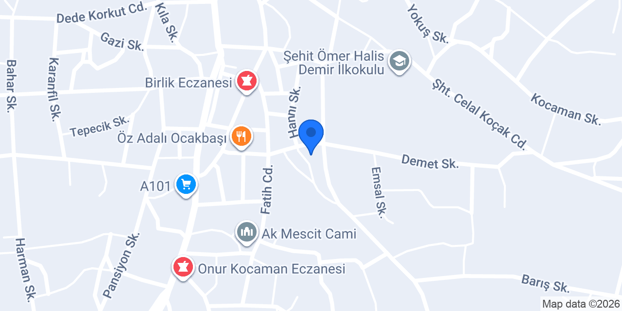 İkizli Köyü Muhtarlığı konumu