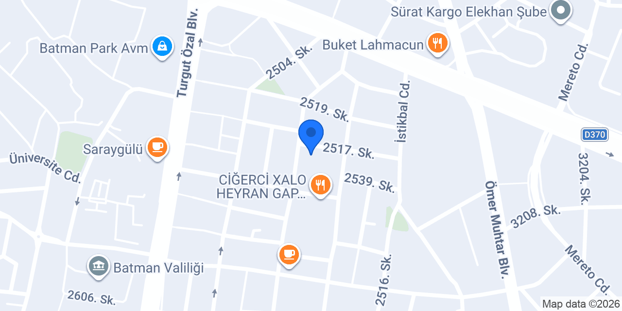 Yandexx Outlet Giyim konumu
