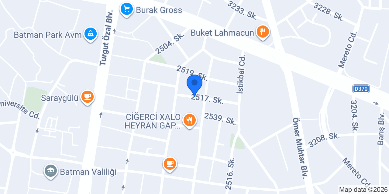 Coiffeur Ozan Özyılmaz konumu