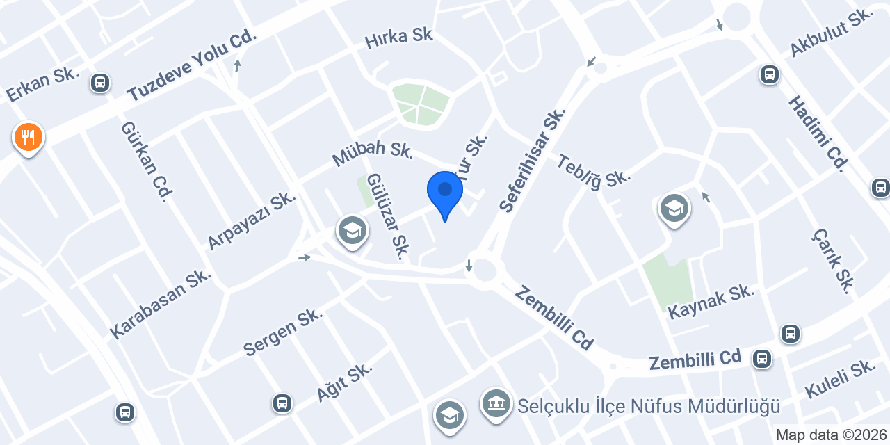 Konya Boyaci ustası konumu