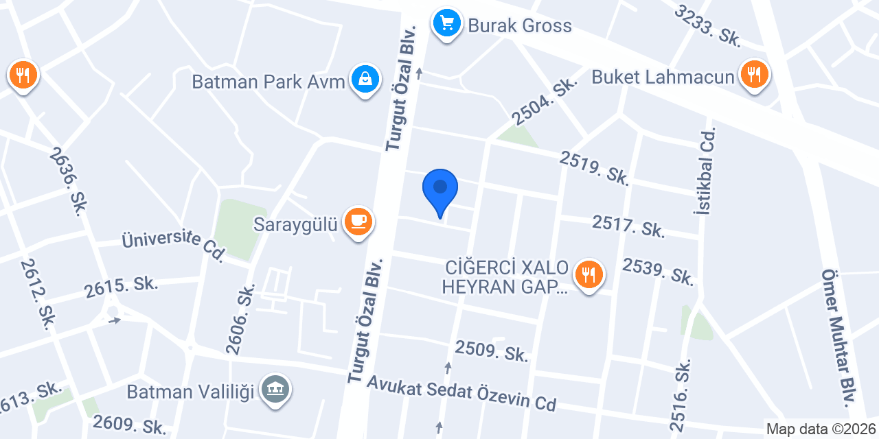 Yüce Döner konumu