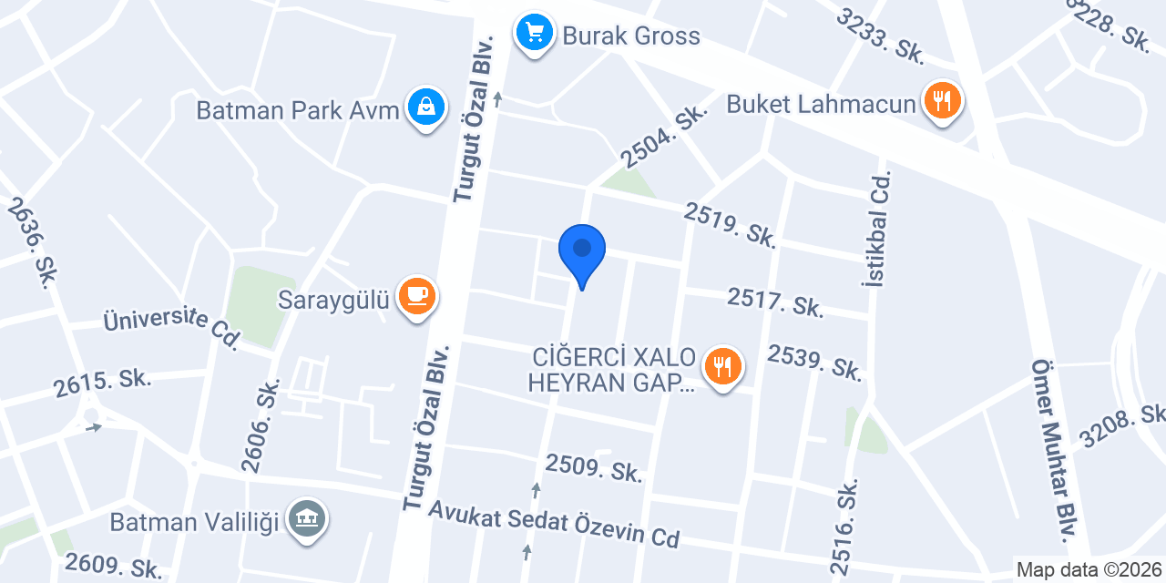 Batman pilavcısı konumu