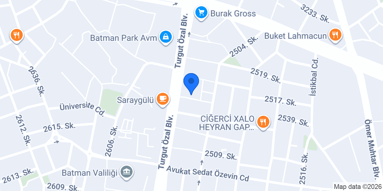 Kazım Usta konumu