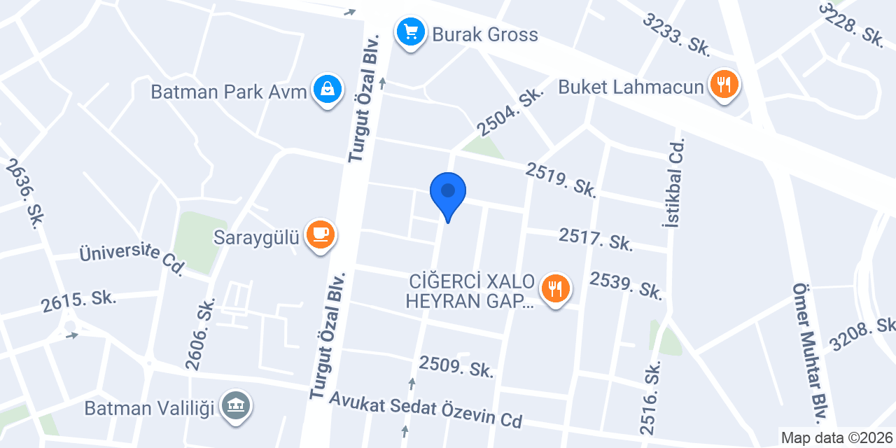 Asır Gece Ciğercisi konumu