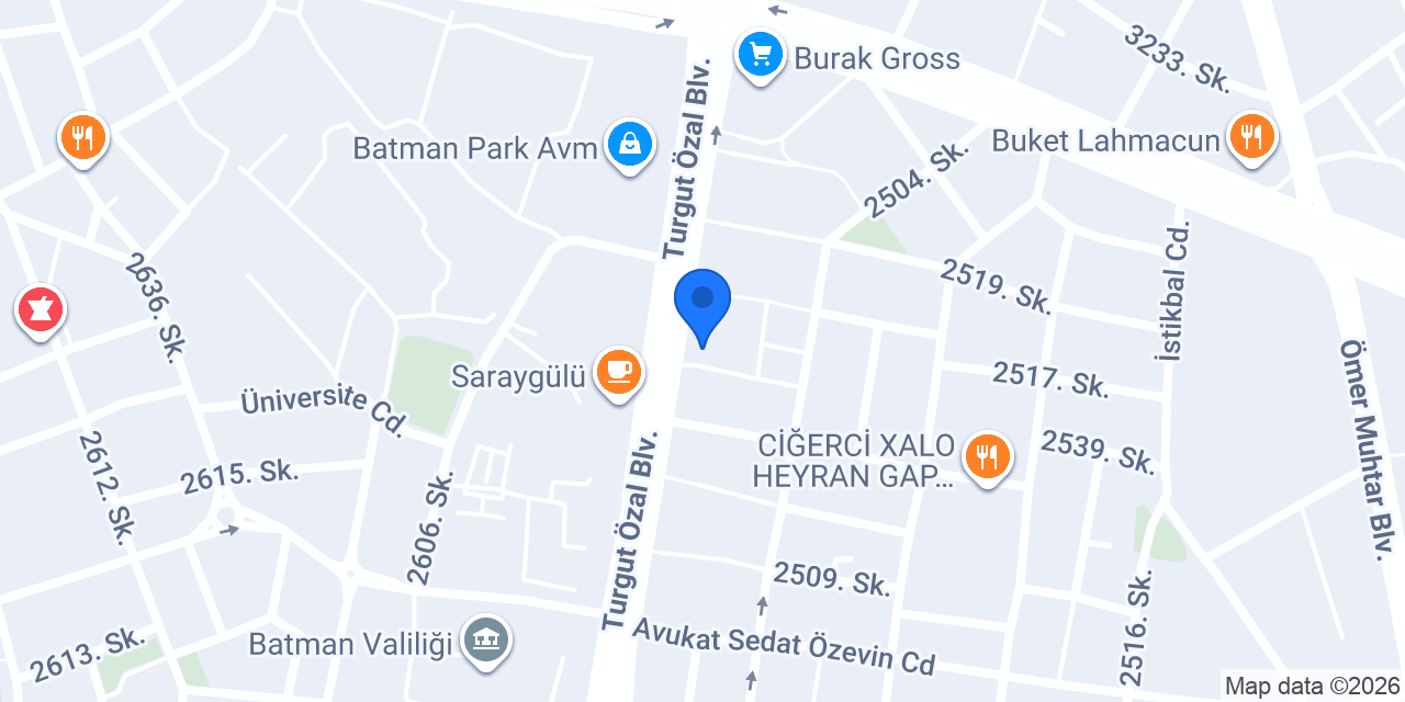 Dt. Gurbet Bulşu konumu