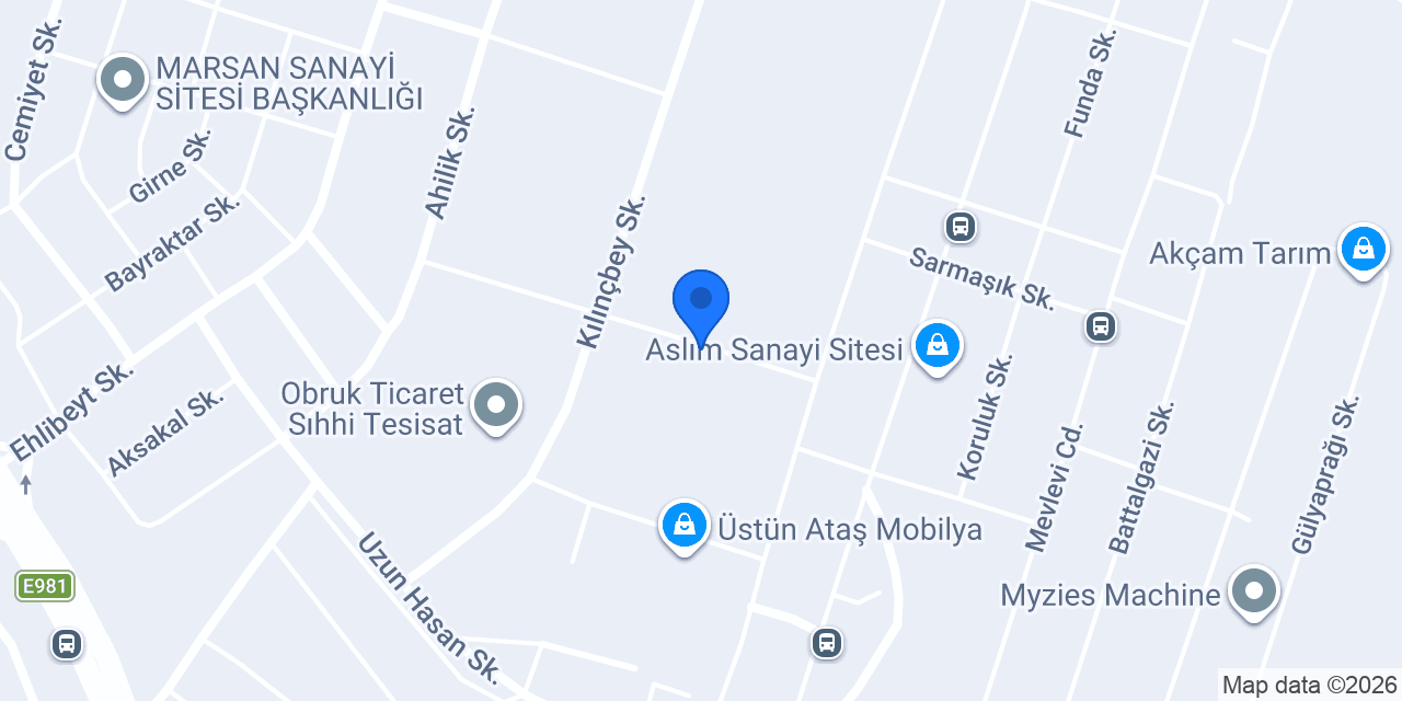 Yalçınlar Mobilya Ahşap konumu