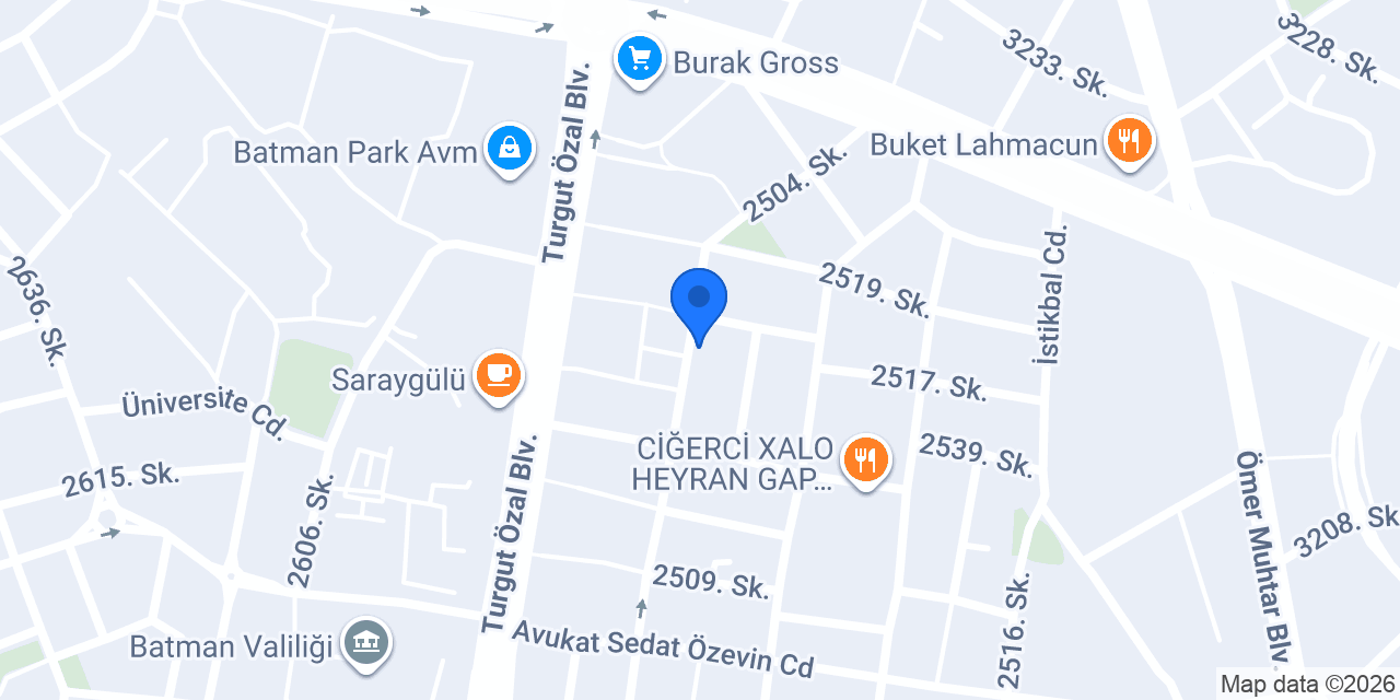 Ciğer Tat konumu