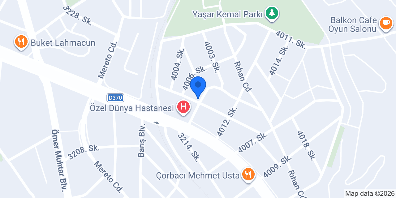 AYAYNA MEDİKAL konumu