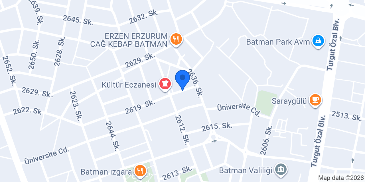 Yeni Sıhhat Eczanesi konumu
