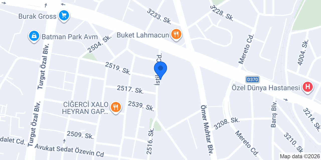 Batman ROJ perde konumu