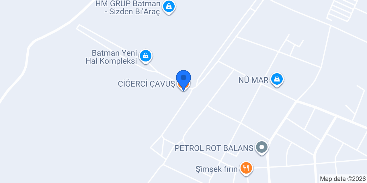 CİĞERCİ ÇAVUŞ konumu