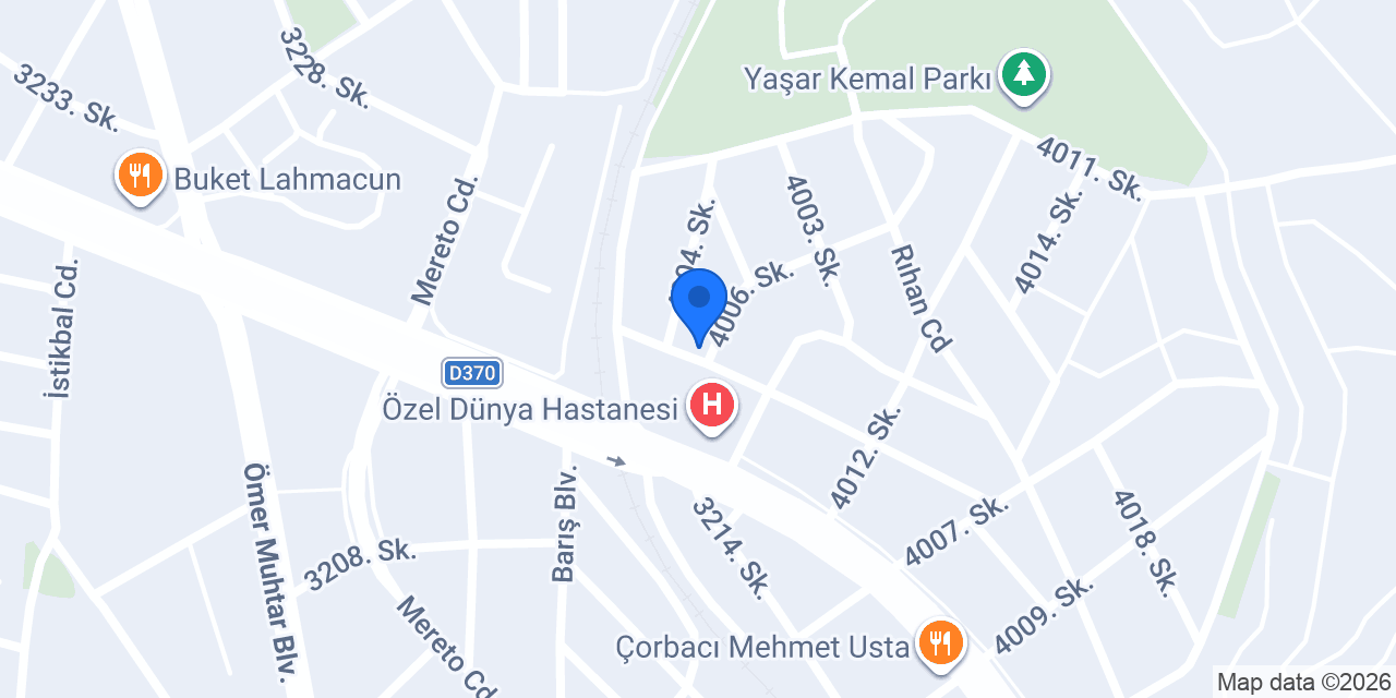Dünya Eczanesi konumu