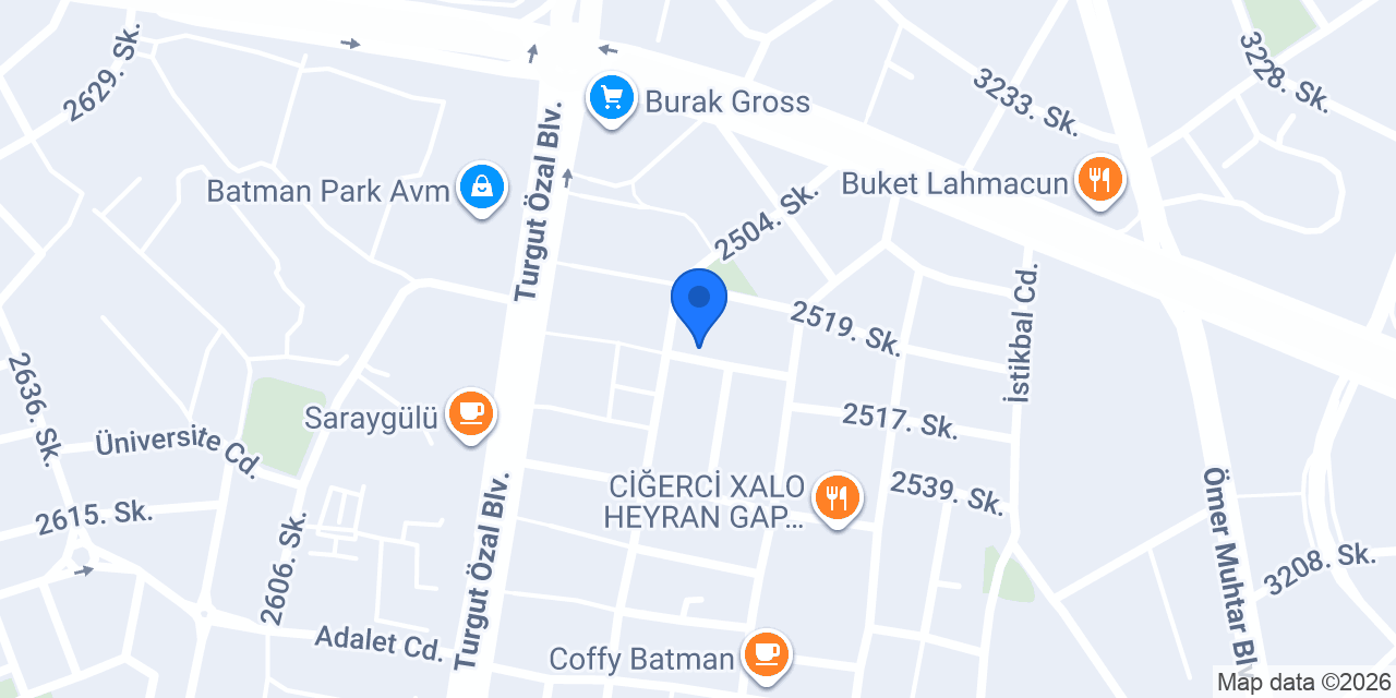Barber Nuri kardaş konumu