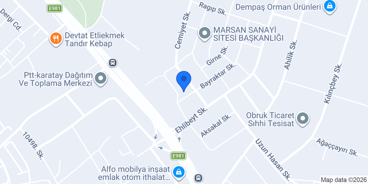 Borsa Konya konumu