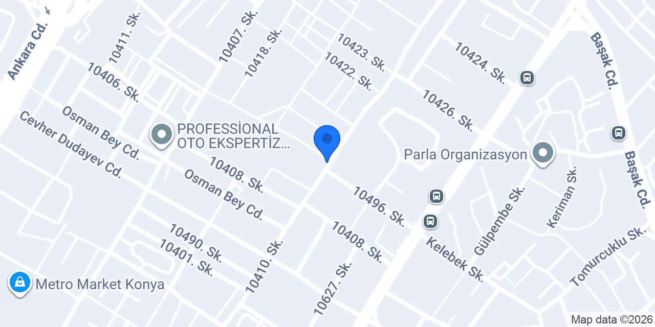 ÖZAKÇAY OTOMOTİV konumu
