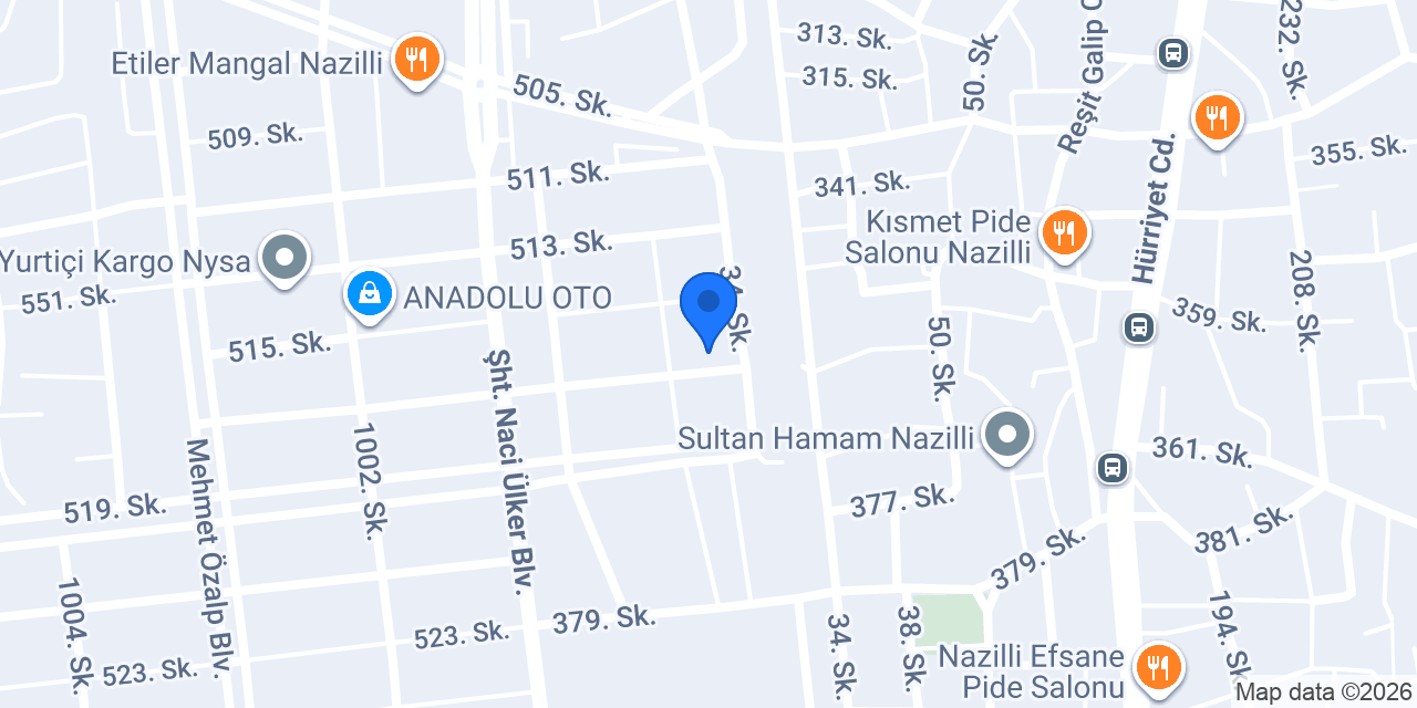 ÖZATEŞ DETAILING konumu