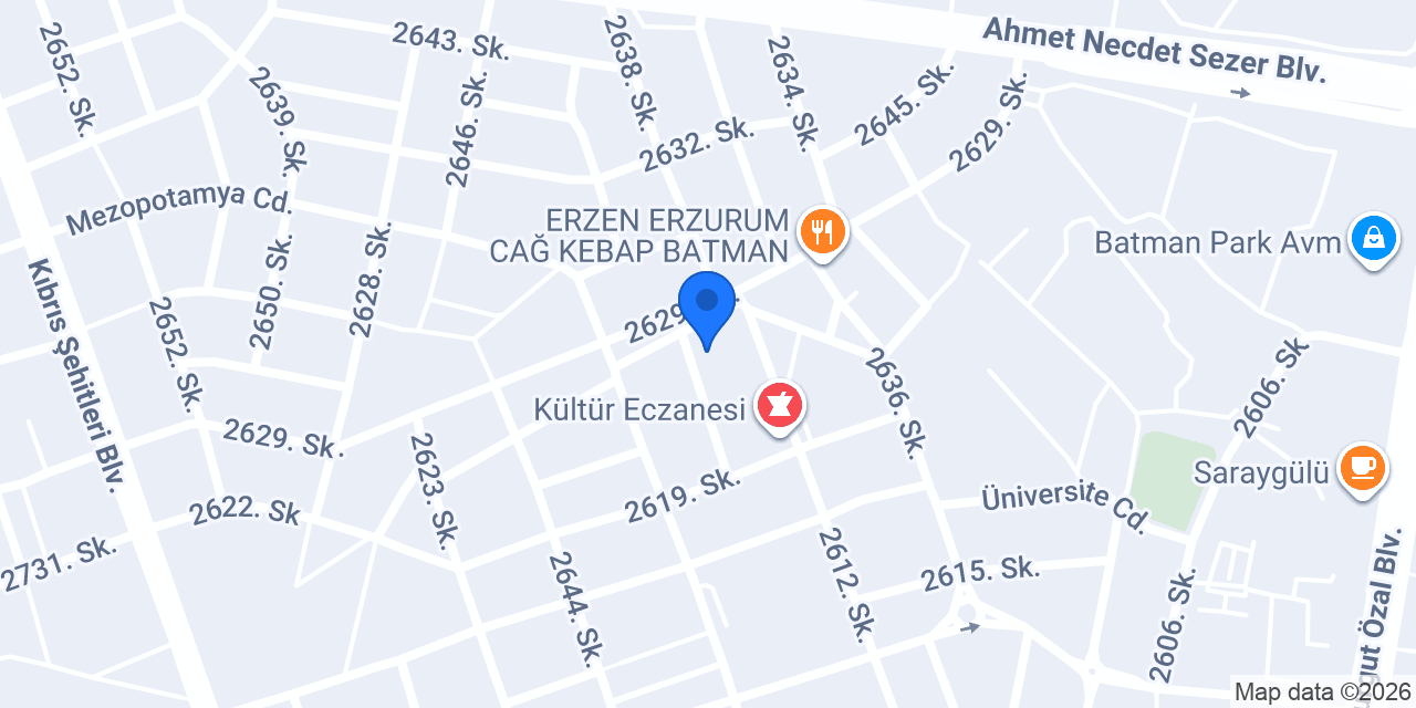 SEYDAOĞLU RENT A CAR konumu