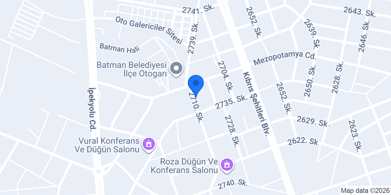 Has Adıyaman çiğ Köfte konumu