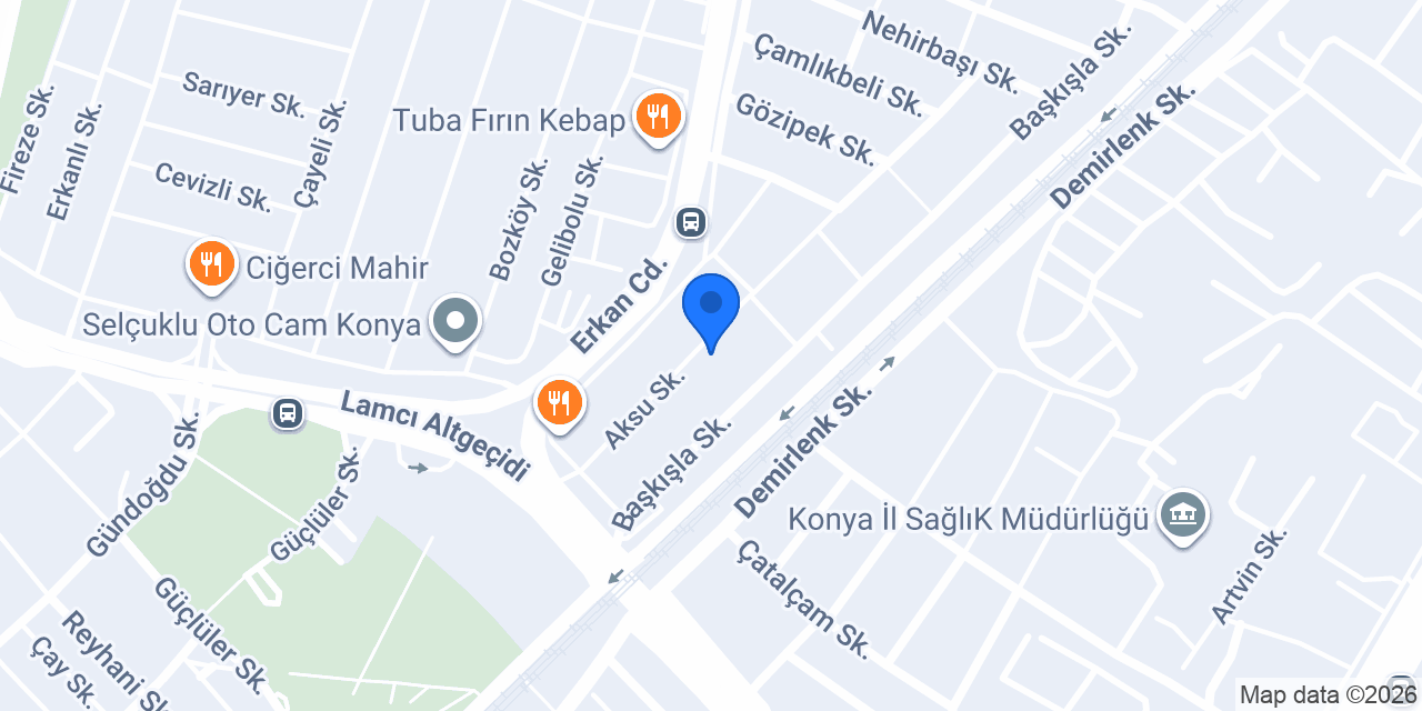 Alıcılarpen Konya Cam Balkon Sistemleri konumu