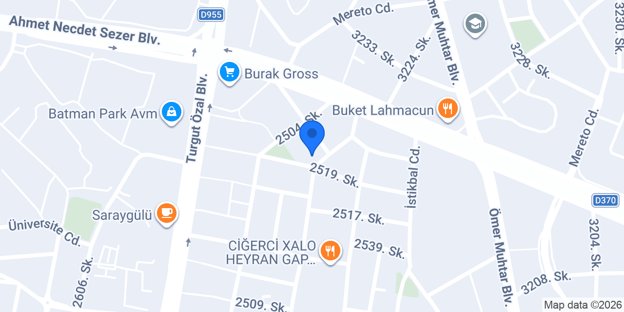 Batman kebap konumu