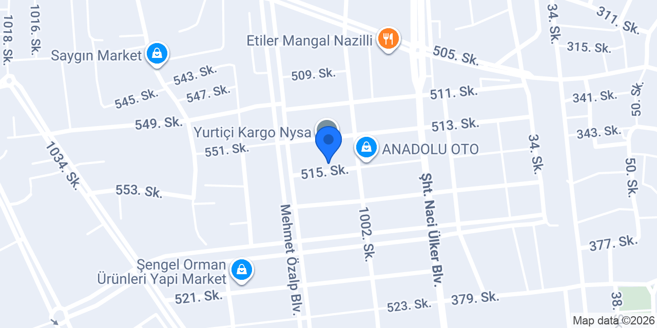 Başarı oto konumu